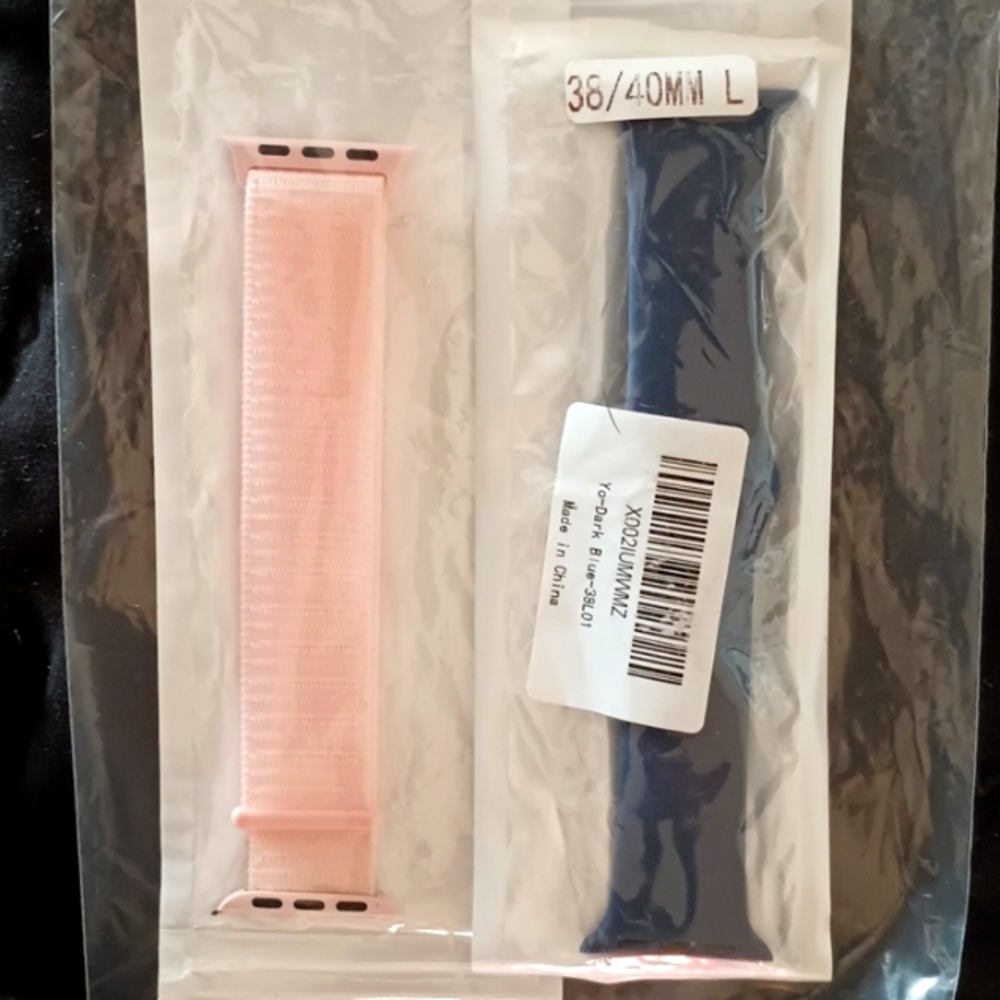Two Apple Compatible Watch Bands